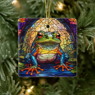 Frog Merchandise Gifts Ceramic Ornament