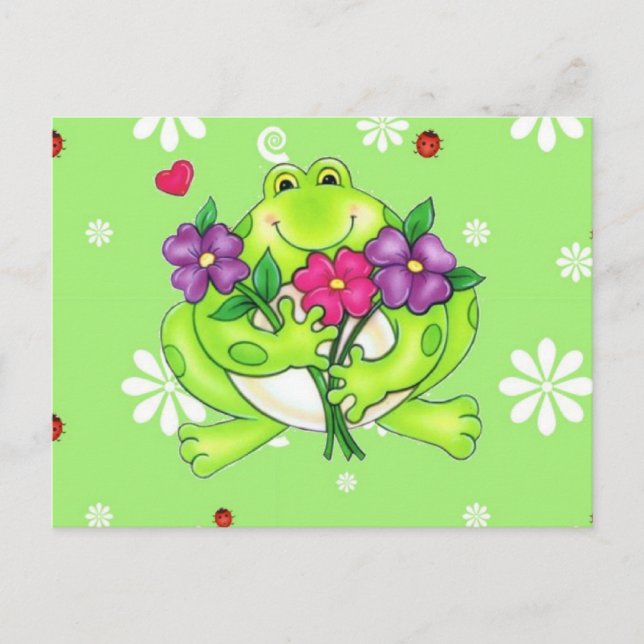 Frog Merchandise Gifts Postcard (Front)