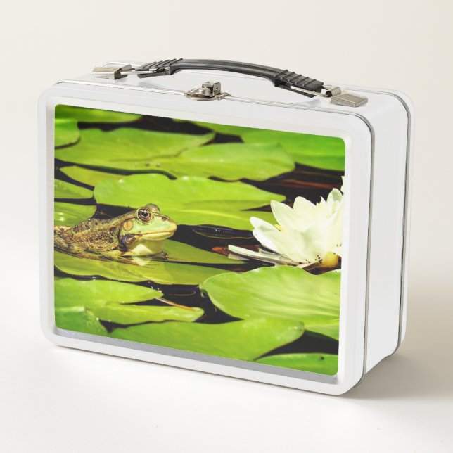 Frog Metal Lunch Box (Front)