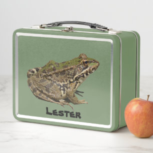 Frog Metal Lunch Box