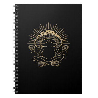 Frog & Minimalism Cottage Aesthetic Goblincore Notebook