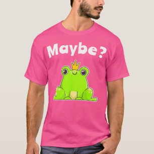 Frog Motif Animals Kiss Me Frogs T-Shirt