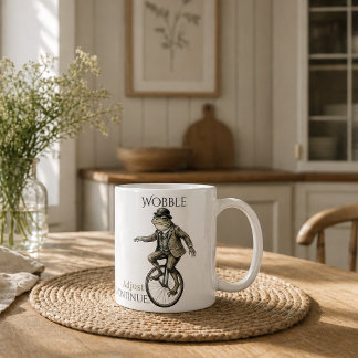 Frog Mug – "Wobble Adjust Continue"