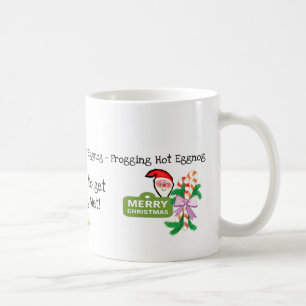 Frog, Mushroom, Frogging Hot Eggnog Mug