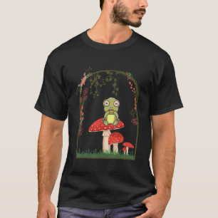 Frog Mushroom Naturcore Farmcore 4 T-Shirt