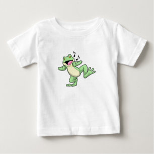 Frog Music Dance Baby T-Shirt