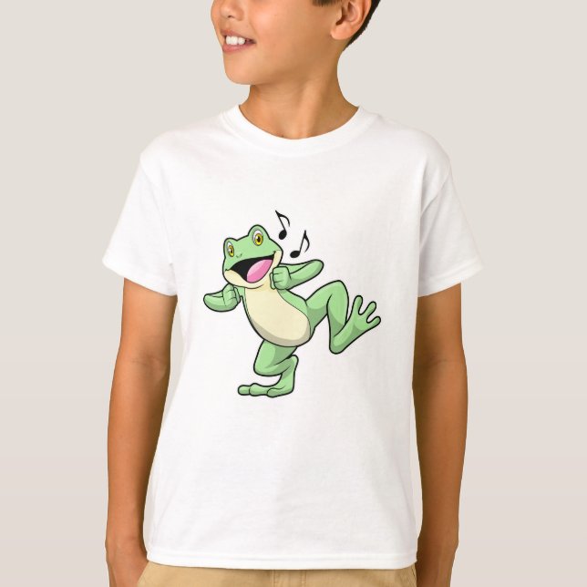 Frog Music Dance T-Shirt (Front)