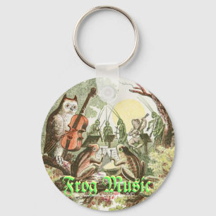 "Frog Music" Key Ring