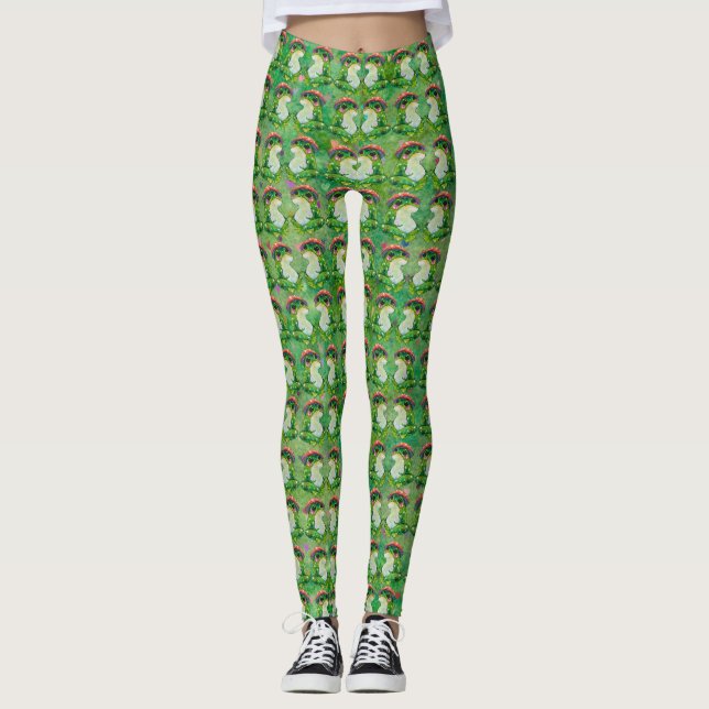 Frog named Clover Leggings (Front)