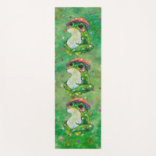Frog named Clover Yoga Mat