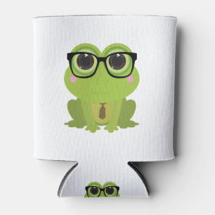 Frog Nerd Can Cooler
