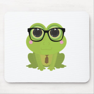 Frog Nerd Mouse Mat