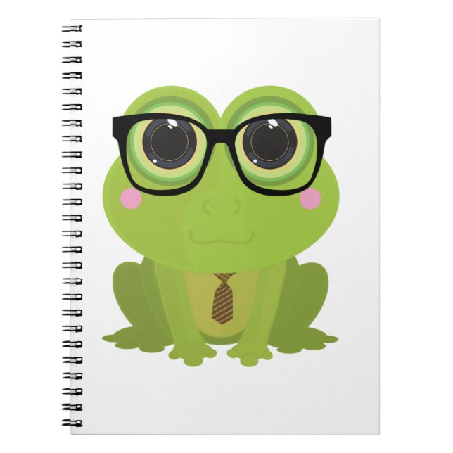 Frog Nerd Notebook (Front)