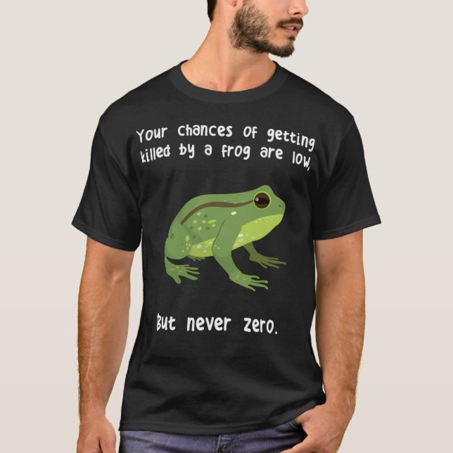 Frog Never Zero T-Shirt (Front)