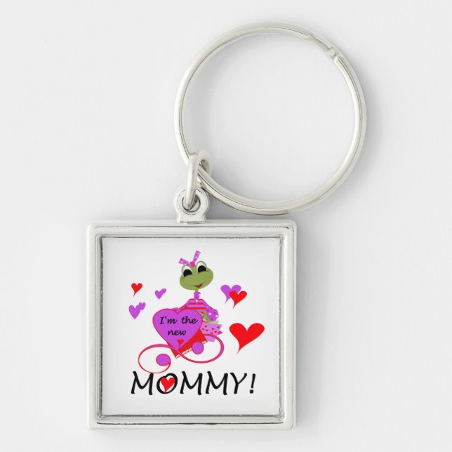 Frog New Mummy Gifts Key Ring (Front)