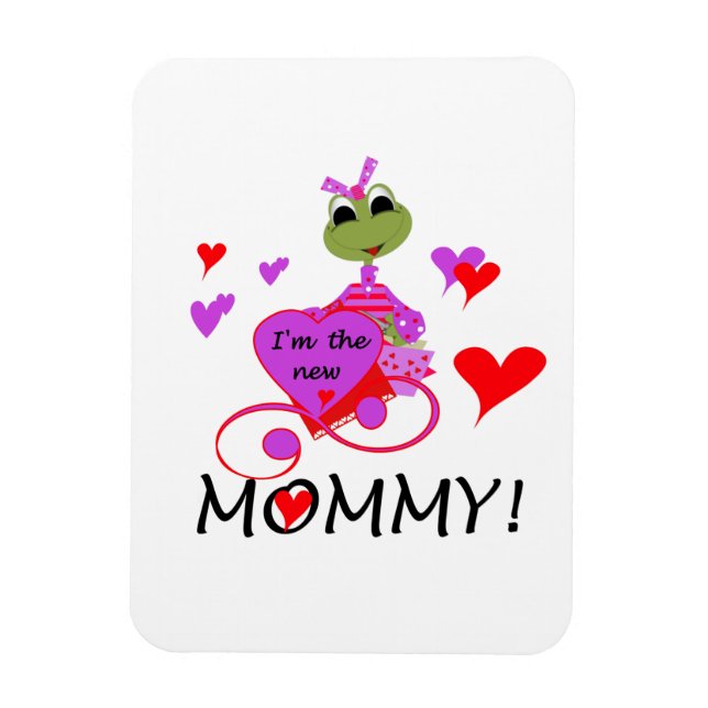 Frog New Mummy Gifts Magnet (Vertical)