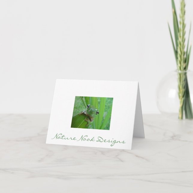 Frog Note Cards (Front)