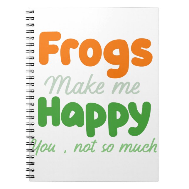 frog notebook (Front)