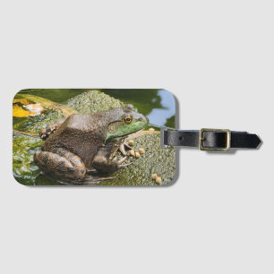 Frog - Old Croaker Luggage Tag