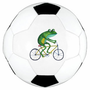 Frog On Bicycle Football