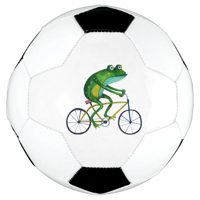 Frog On Bicycle Football (Front)