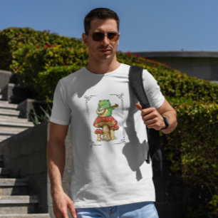 Frog On Mushroom T-Shirt