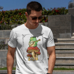 Frog On Mushroom T-Shirt