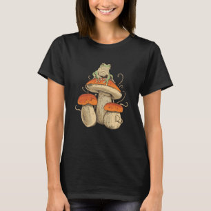 Frog on mushroom T-Shirt