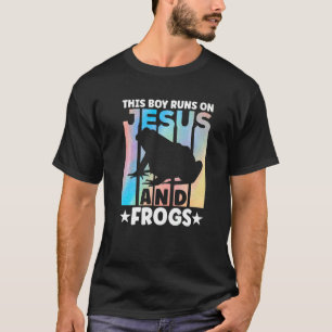 Frog Outfit for Frog Catcher Apparel for Boys Prem T-Shirt
