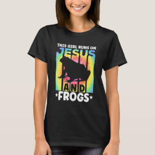Frog Outfit for Frog Catcher Apparel Women Girls_3 T-Shirt