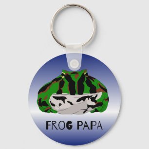 Frog Papa Key Ring