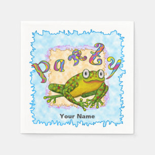  Frog party  Napkin