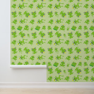 Frog Pattern, Cute Frogs, Green Frogs, Frog Prince Wallpaper