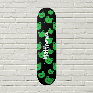 Frog pattern  skateboard