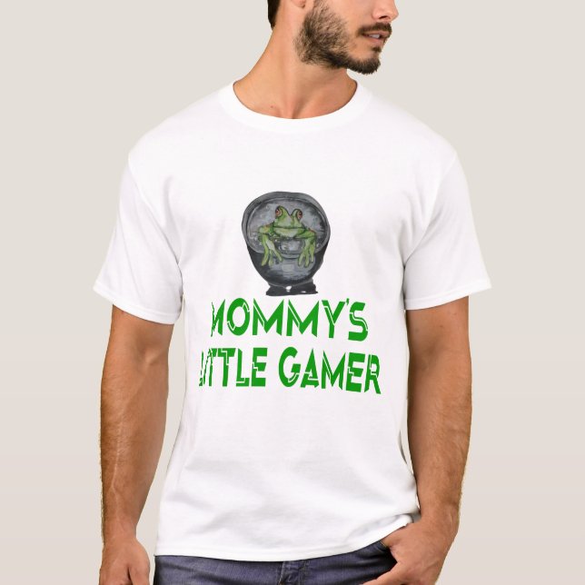 Frog Pepe mummy’s little gamer T-Shirt (Front)