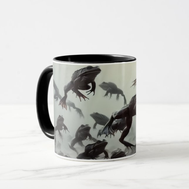 Frog Plague Coffee Mug (Front Left)
