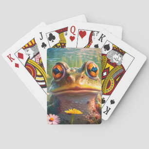 Frog Playing Cards