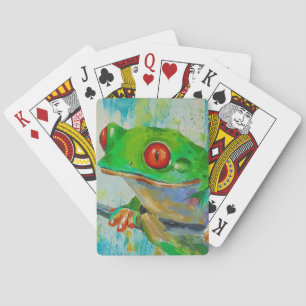 Frog Playing Cards