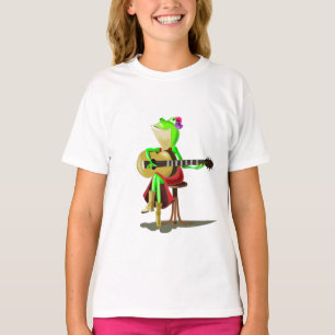 Frog Playing Guitar - T-Shirt