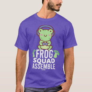 Frog plays video games  T-Shirt