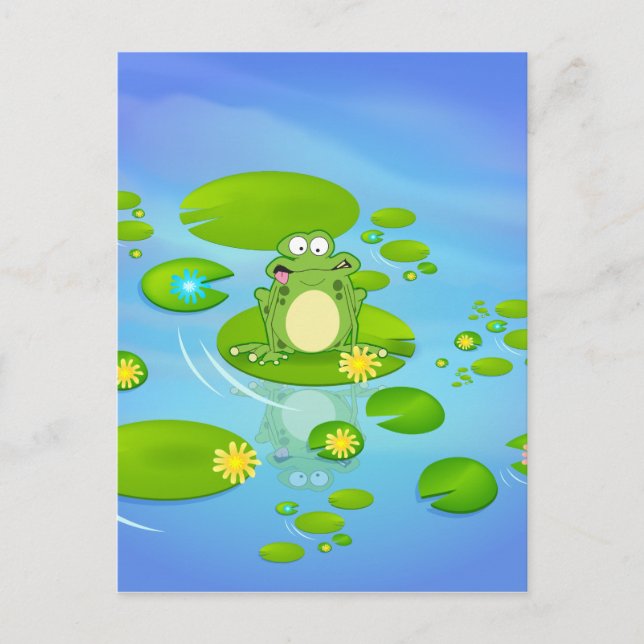 Frog Postcard (Front)