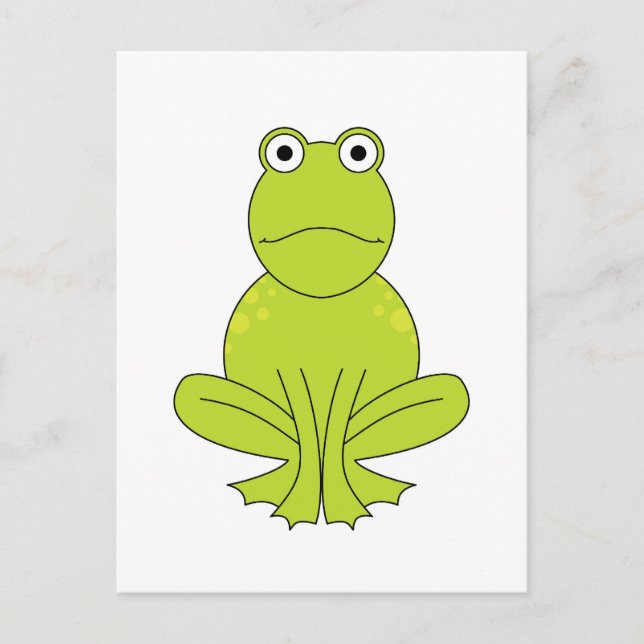 Frog Postcard (Front)