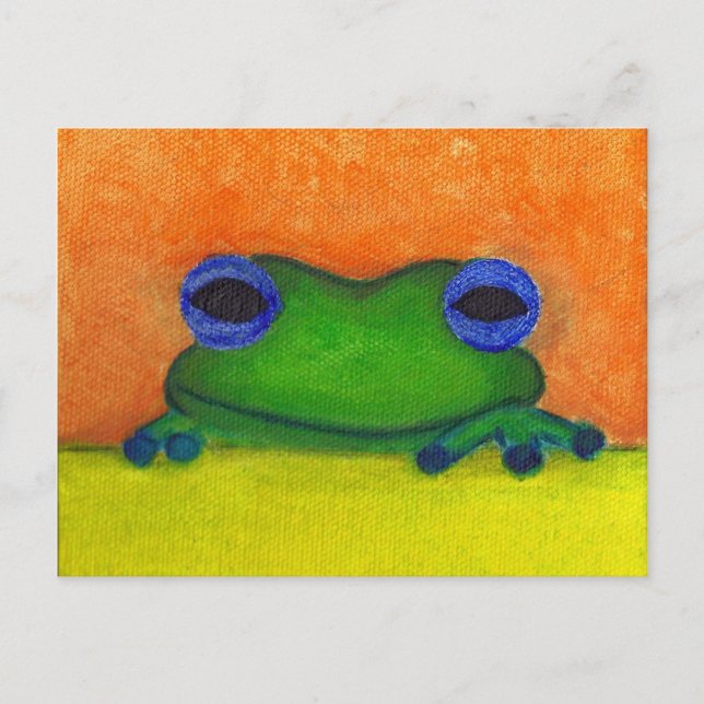 frog postcard (Front)