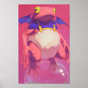 Frog poster