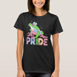 Frog Pride Rainbow Animal Lover LGBTQIA Men Women  T-Shirt