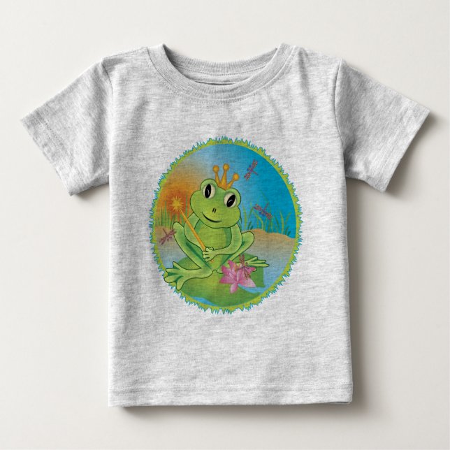Frog Prince Baby T-Shirt (Front)