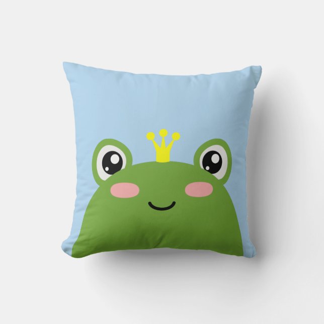 Frog Prince Cushion (Front)