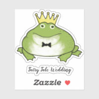 Frog Prince - Fairy Tale Wedding - Cute Toad Groom
