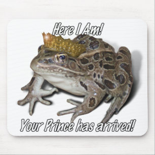 Frog Prince - "Here I Am" Mouse Mat