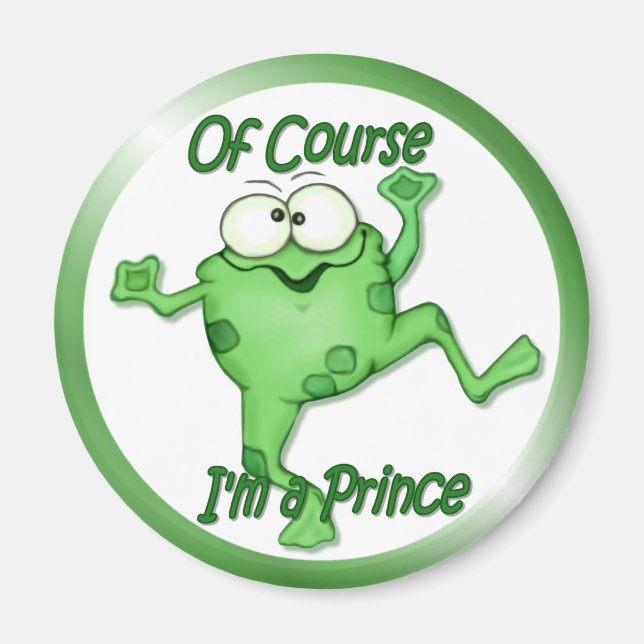 Frog Prince Magnet (Front)